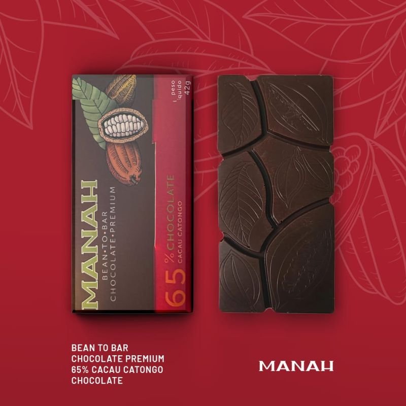 CHOCOLATE MANAH 65% CACAU 42g